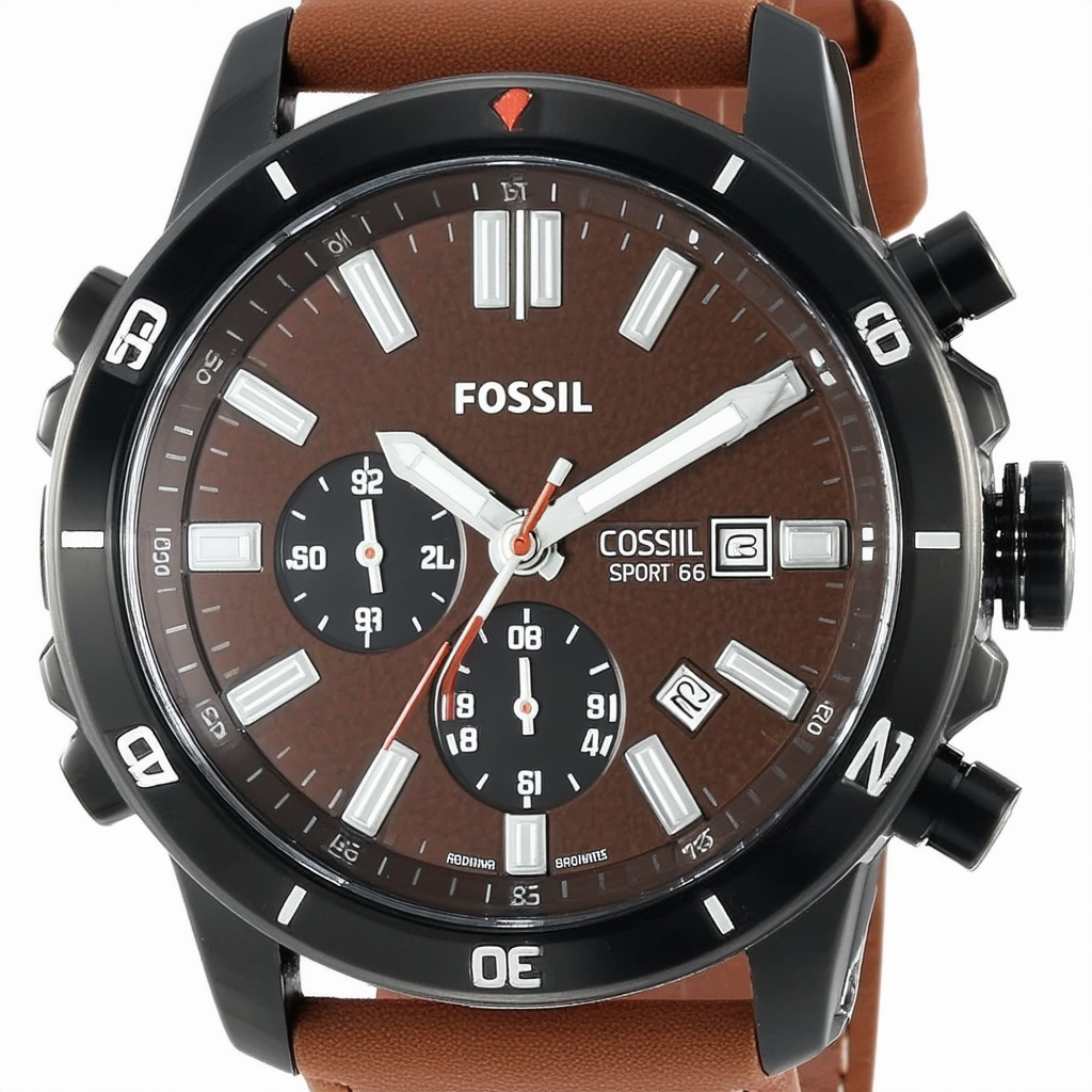 Fossil Men's CH2666 Sport Brown Dial Watch