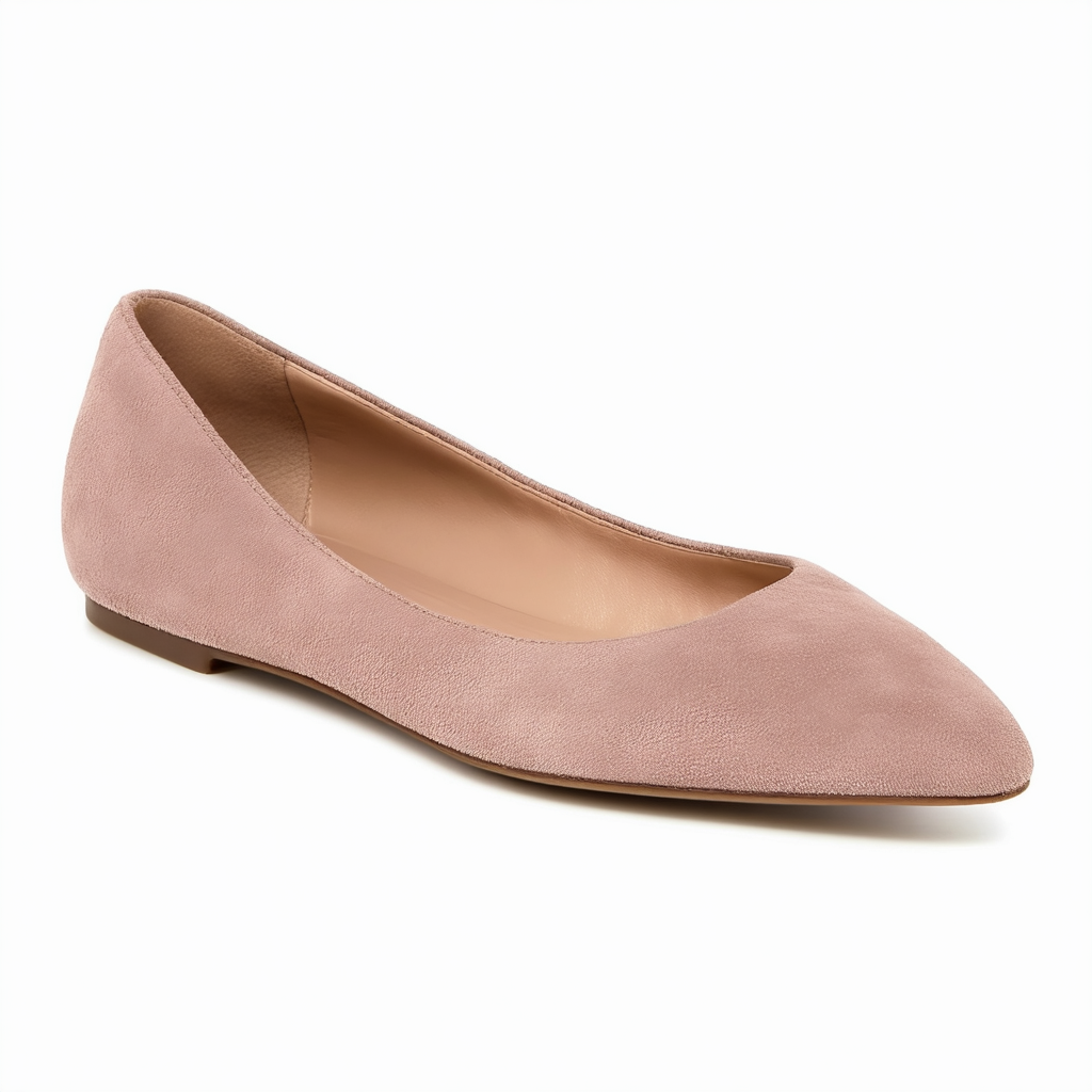 Nine West Women's Mistyray Suede Ballet Flat