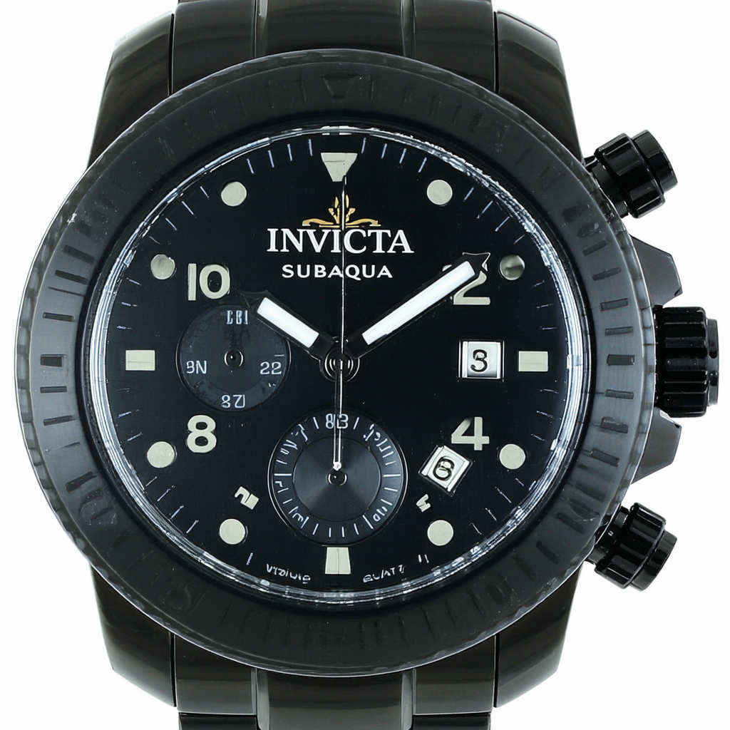 Invicta Men's 80413 Subaqua Analog Display Swiss Quartz Black Watch