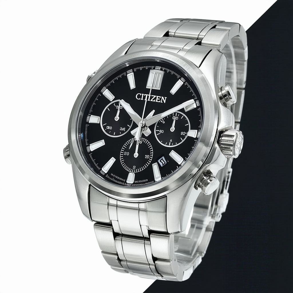 Citizen Men's AT8010-58E Stainless Steel Eco-Drive Dress Watch