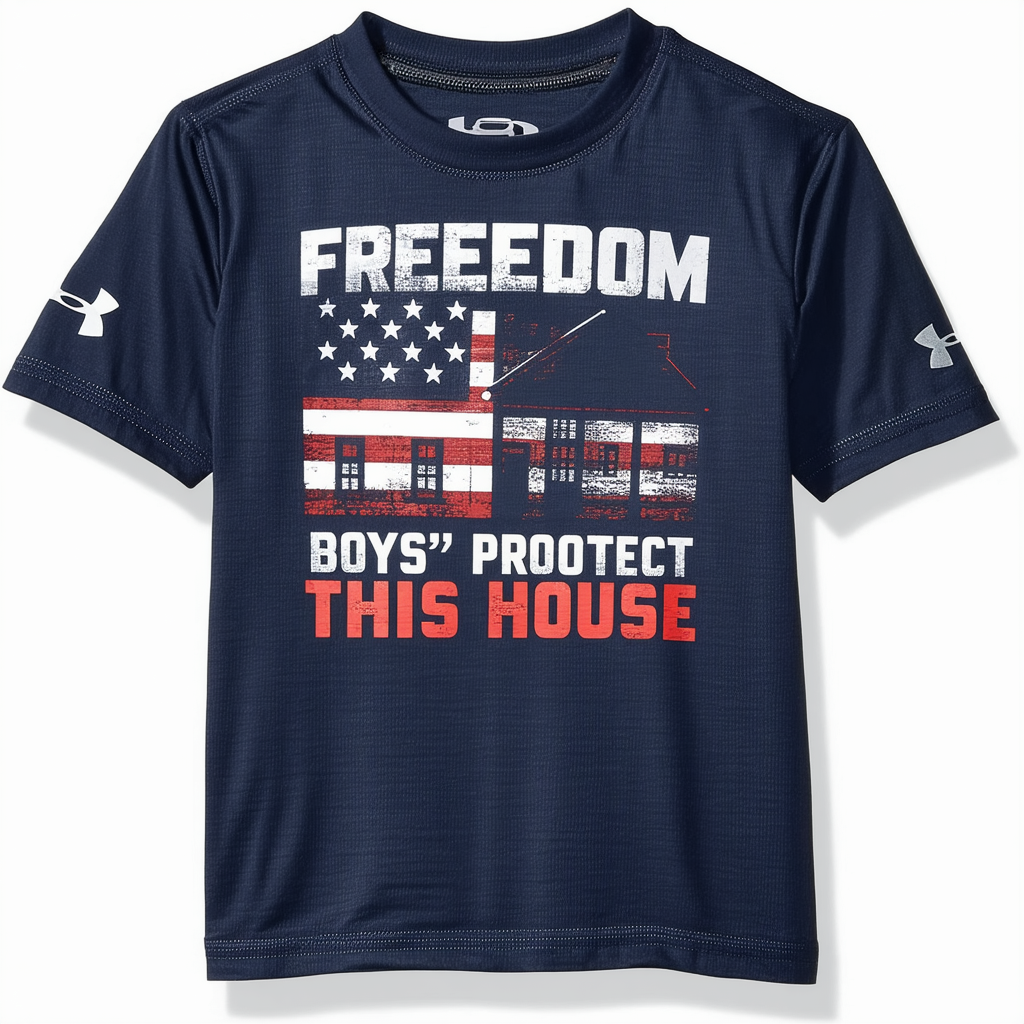 Under Armour Boys' Freedom Protect This House T-Shirt