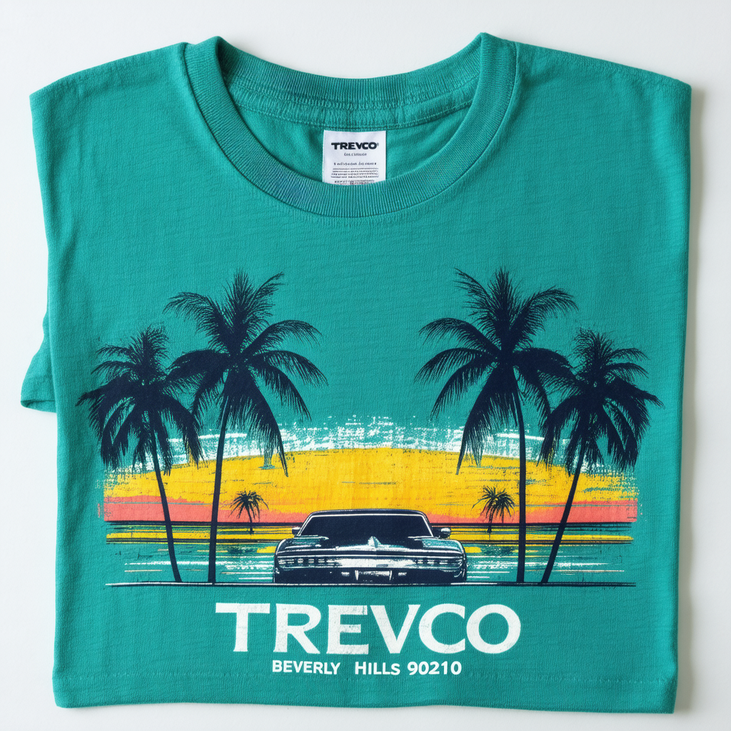 Trevco Beverly Hills 90210 Short Sleeve T-Shirt