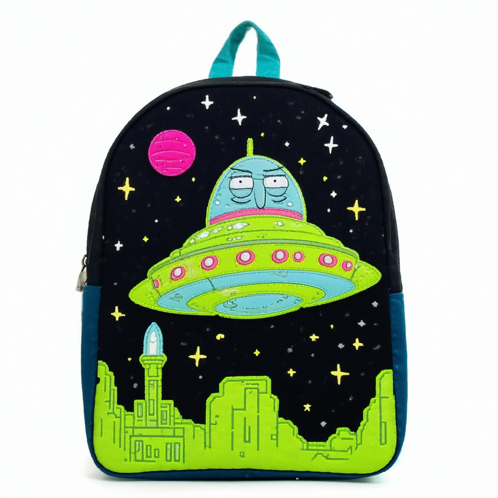 Rick and Morty UFO Back pack