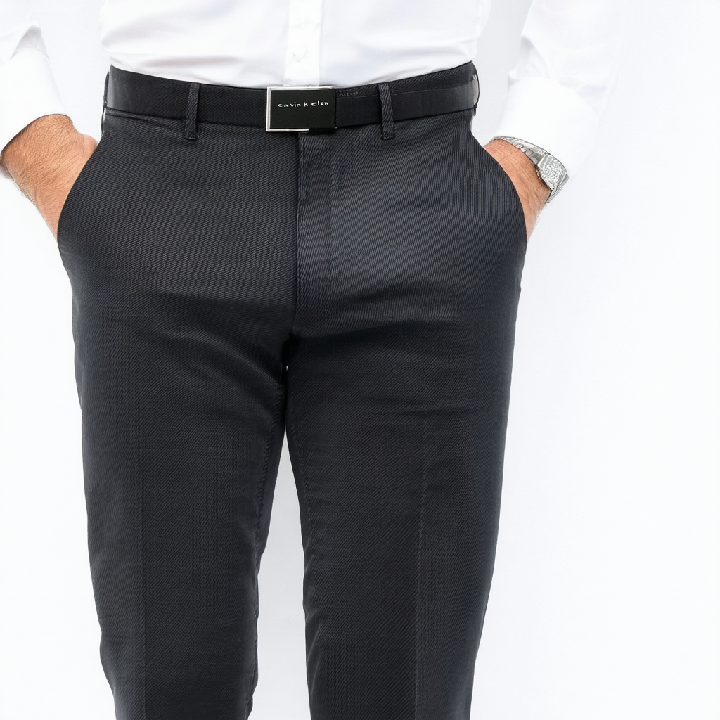 Calvin Klein Men's Slim Fit 4-Pocket Stretch Sateen Pant