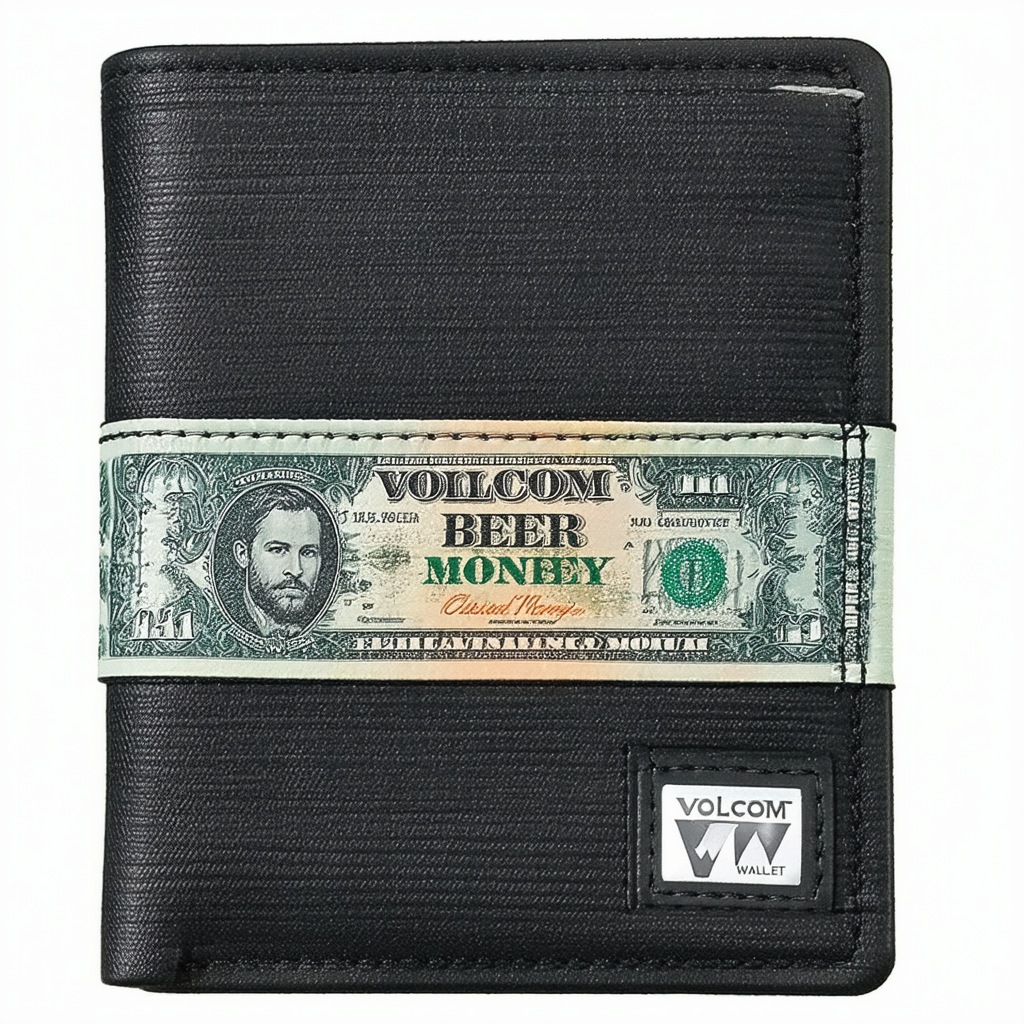 Volcom Men's Beer Money Wallet