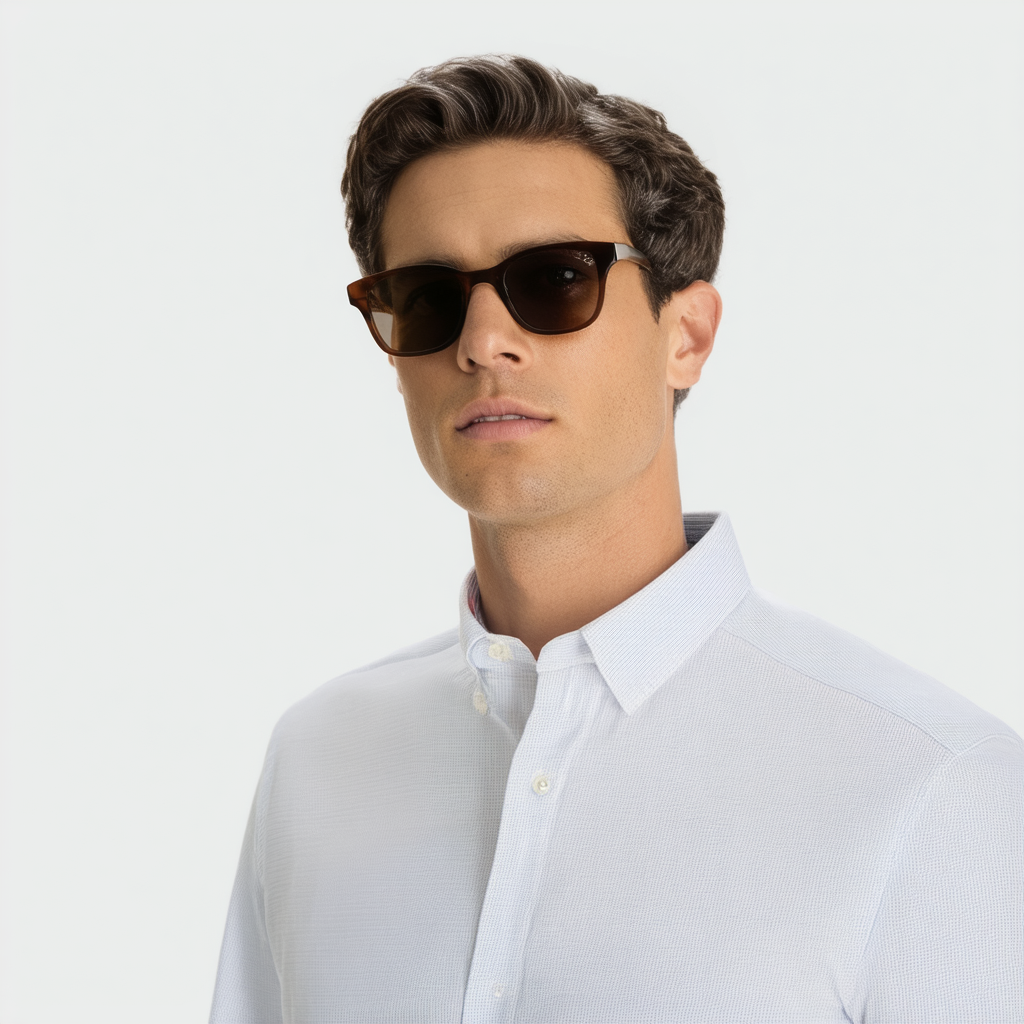 Cole Haan Men's Ch6017s Square Sunglasses