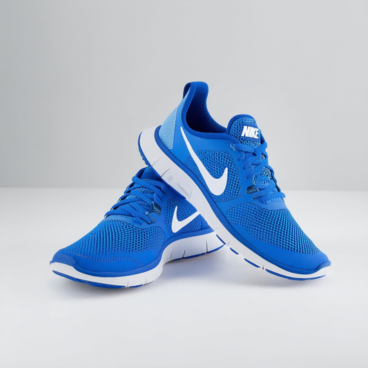 Nike Girls Free RN 2017 (GS) Running Shoe Blue