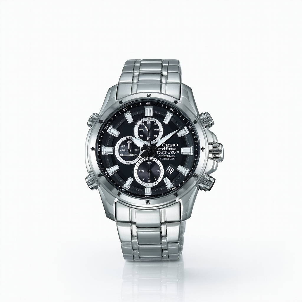 Casio Men's EFR-545SBDB-1BVCF Edifice Tough Solar Stainless Steel Watch