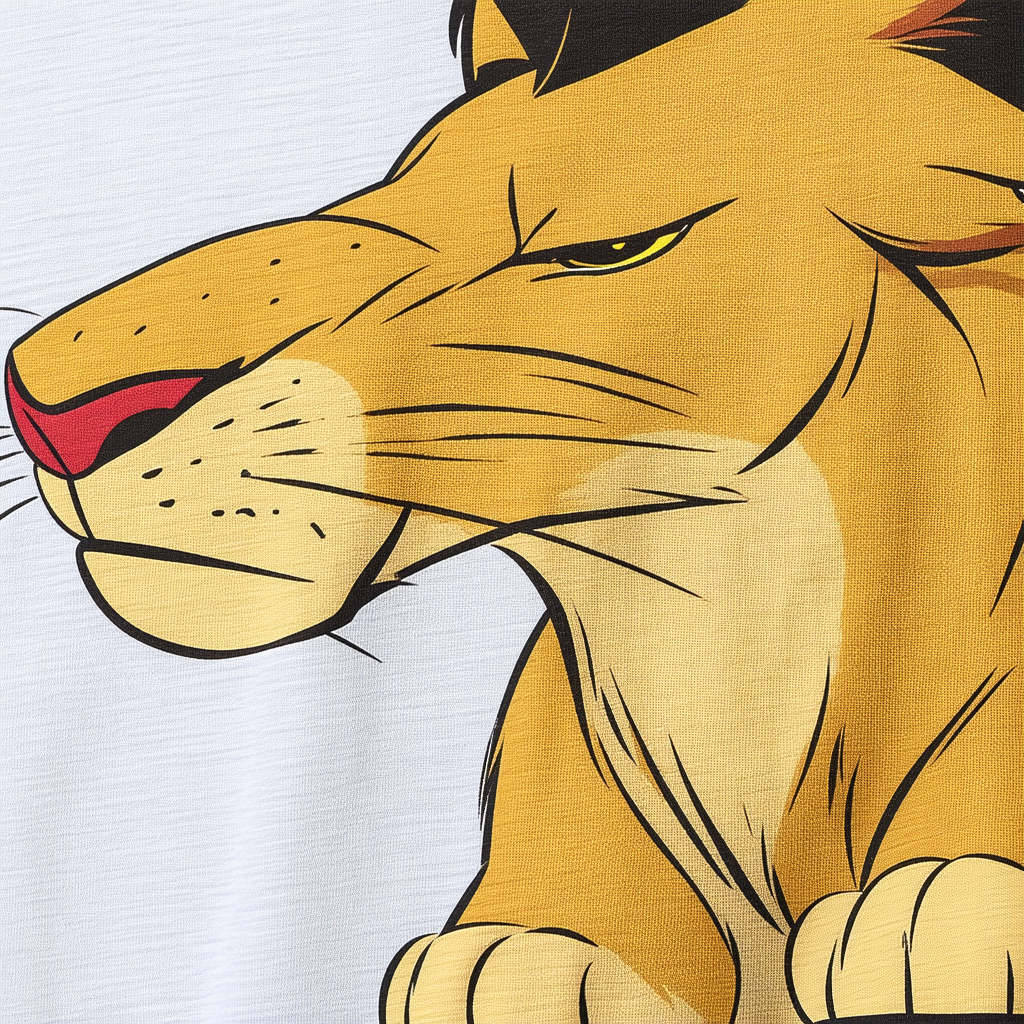 Disney Big & Tall Lion King No Worries Back Men's Tops Short Sleeve Tee Shirt