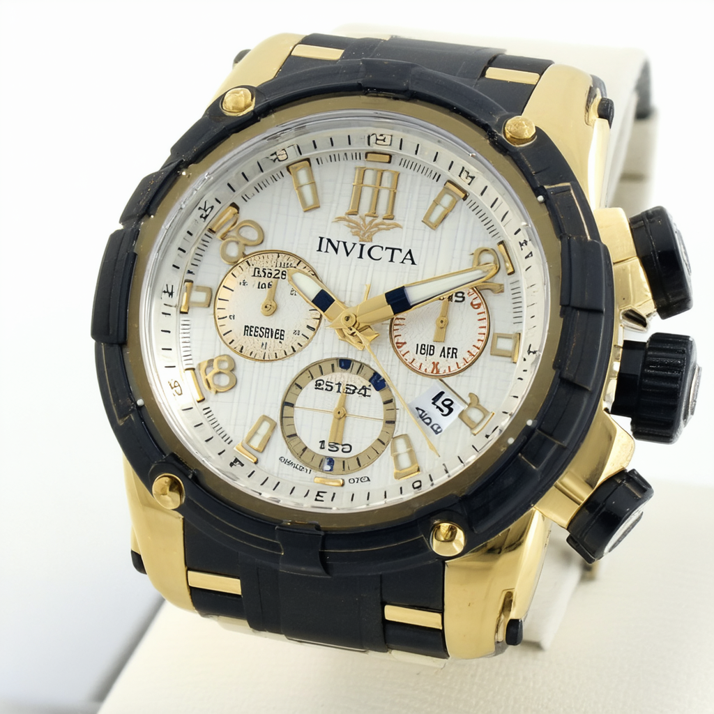 Invicta Men's 15834 Reserve Analog Display Swiss Quartz Two Tone Watch