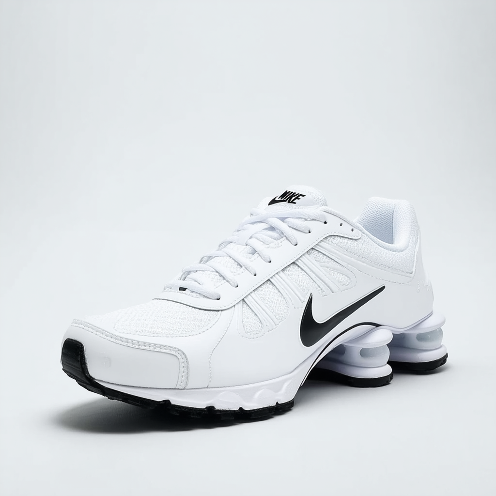 Nike Women's Shox NZ Running Shoes White 488312-113 (8)
