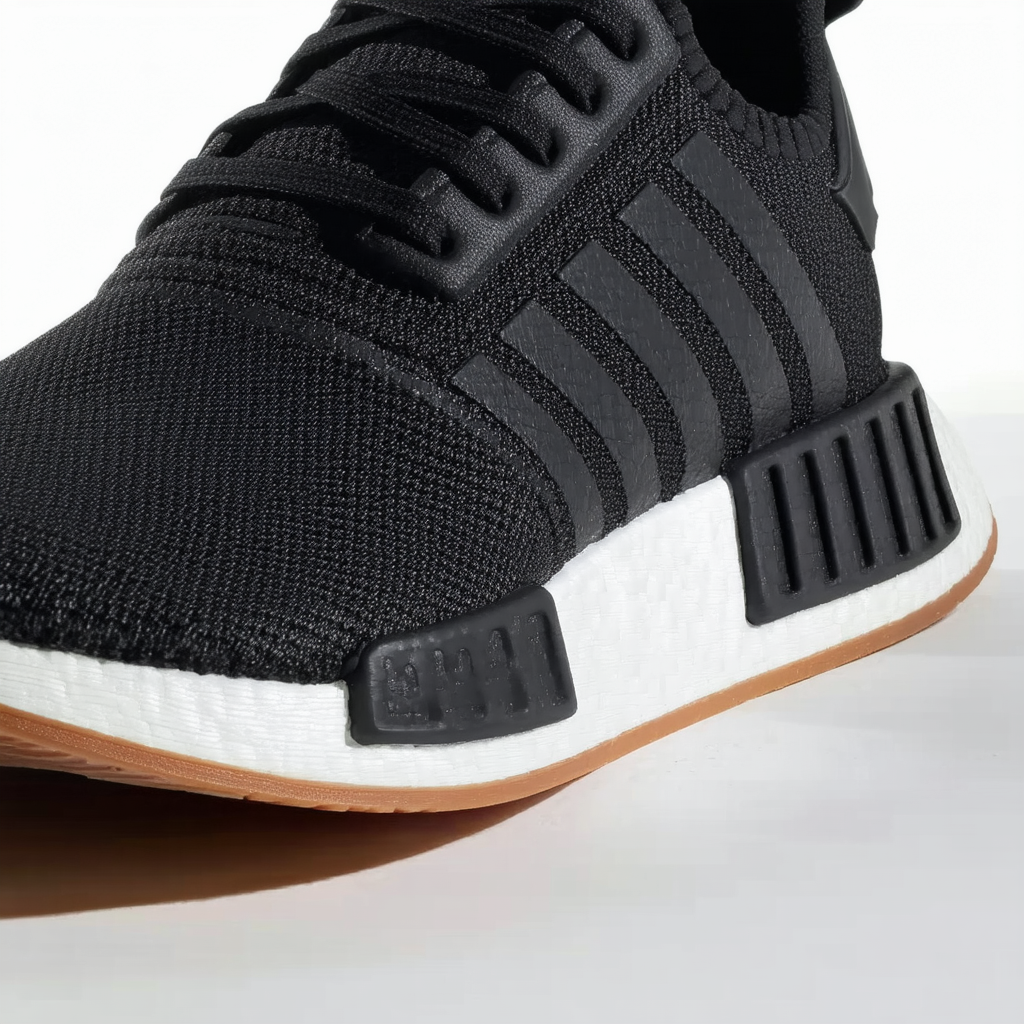 adidas mens Nmd_r1 fashion sneakers, Black/Gum, 11.5 US
