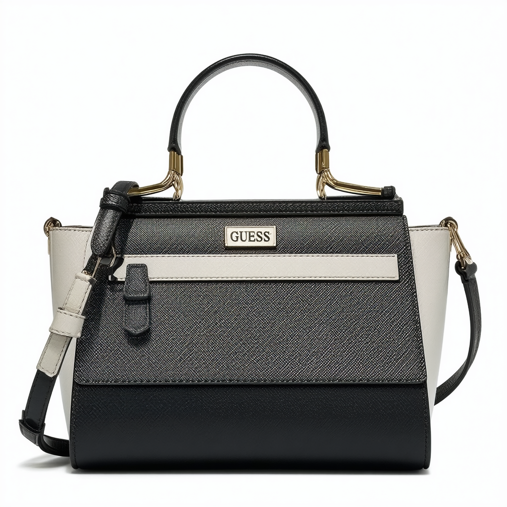 GUESS Factory Bria Color-Block Satchel