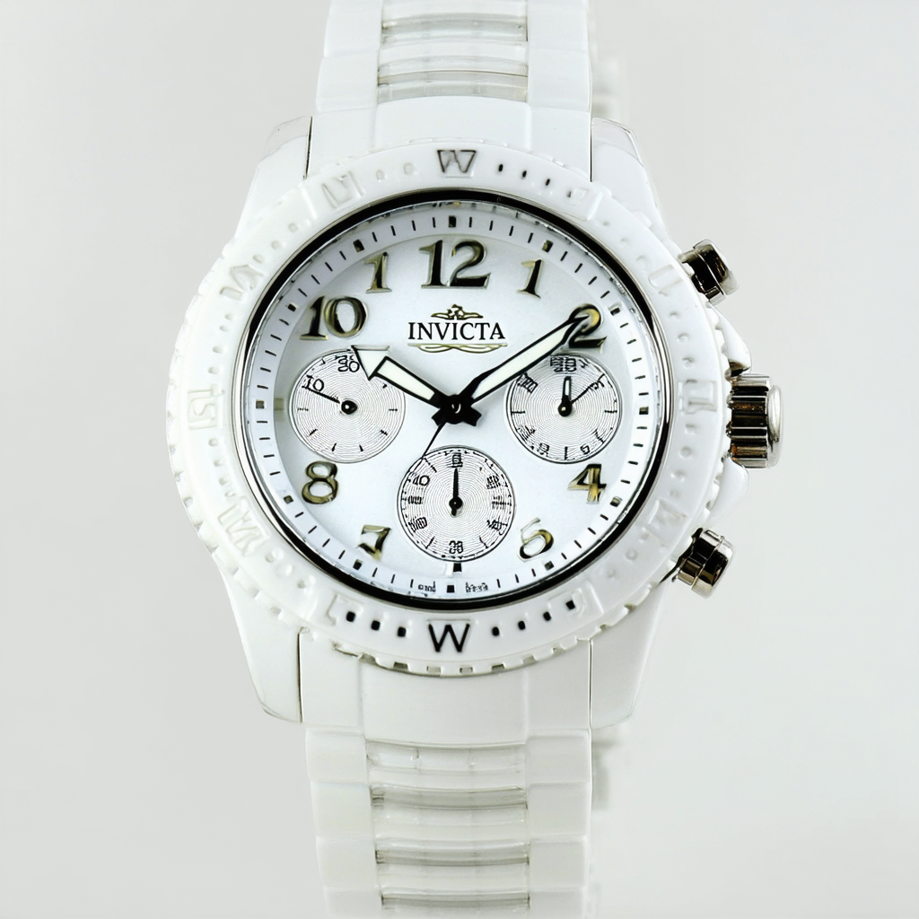 Invicta Women's 17144 Subaqua Analog Display Mechanical Hand Wind White Watch