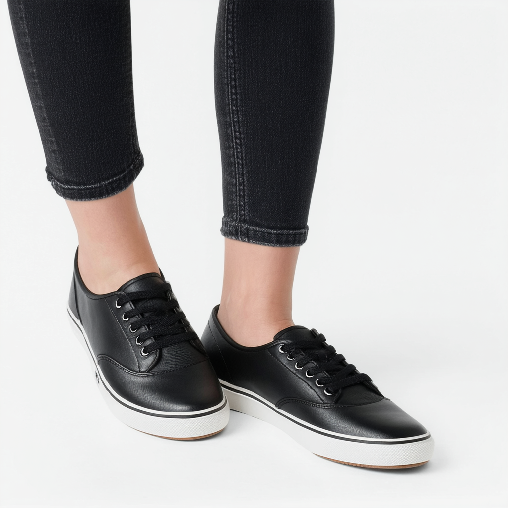 Keds Women's Crashback Leather Fashion Sneaker,New Black,11 M US