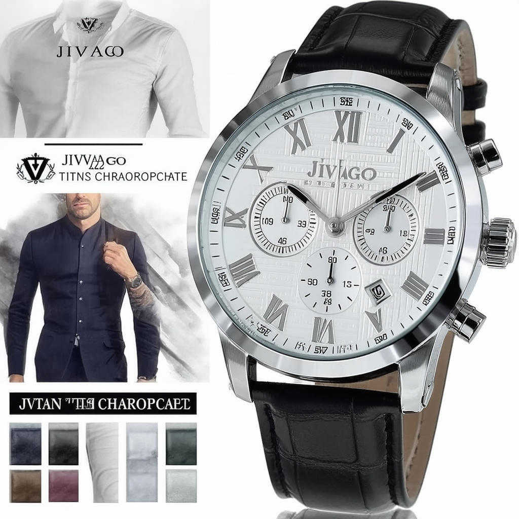 Jivago Men's JV9128 Titan Chronograph Watch