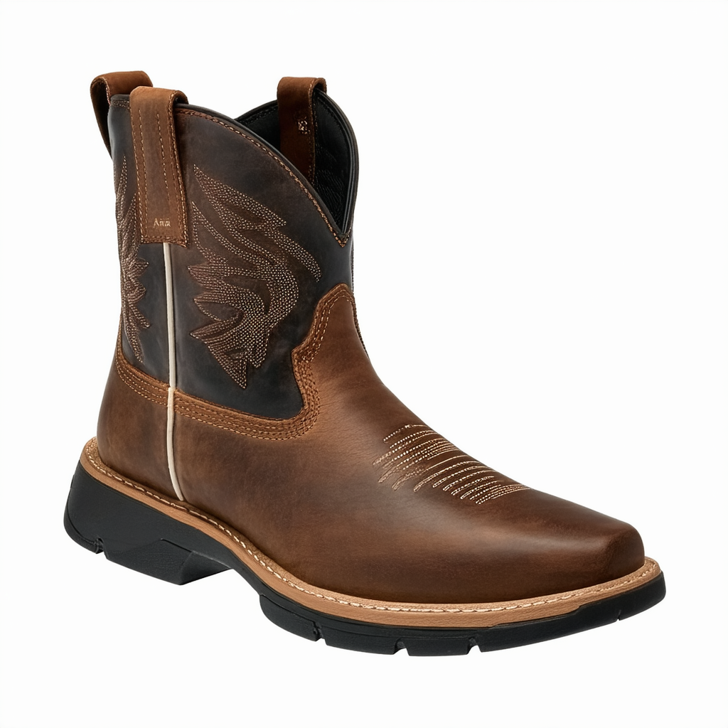 Ariat Men’s Hilo 360, Western Inspired Casual Slip-on Boot