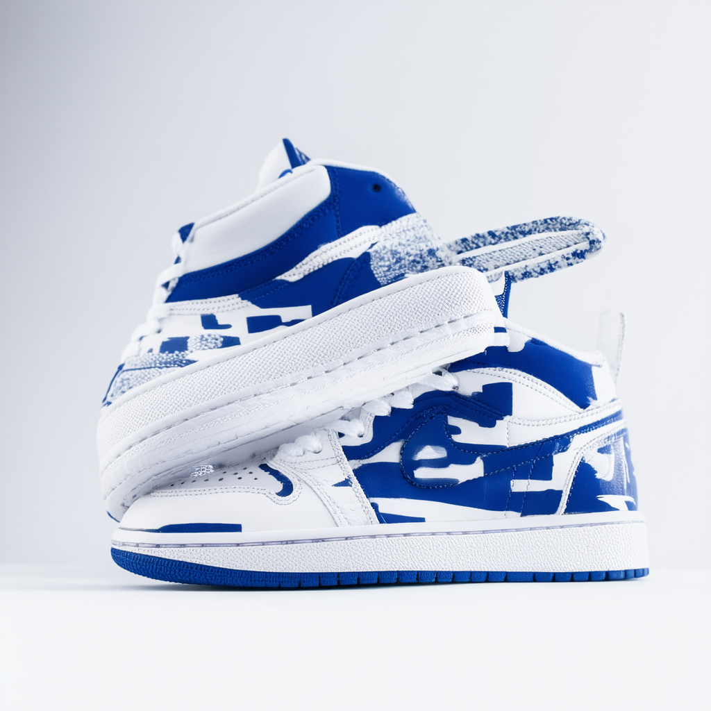 Women's Jordan 1 Low SE Deep Royal Blue/White (DA8008 401)