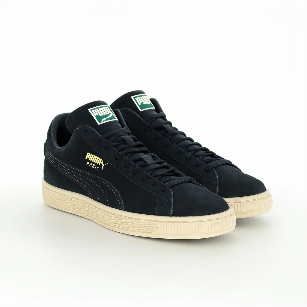 PUMA Men's Suede Classic Paris Ankle-High Leather Fashion Sneaker