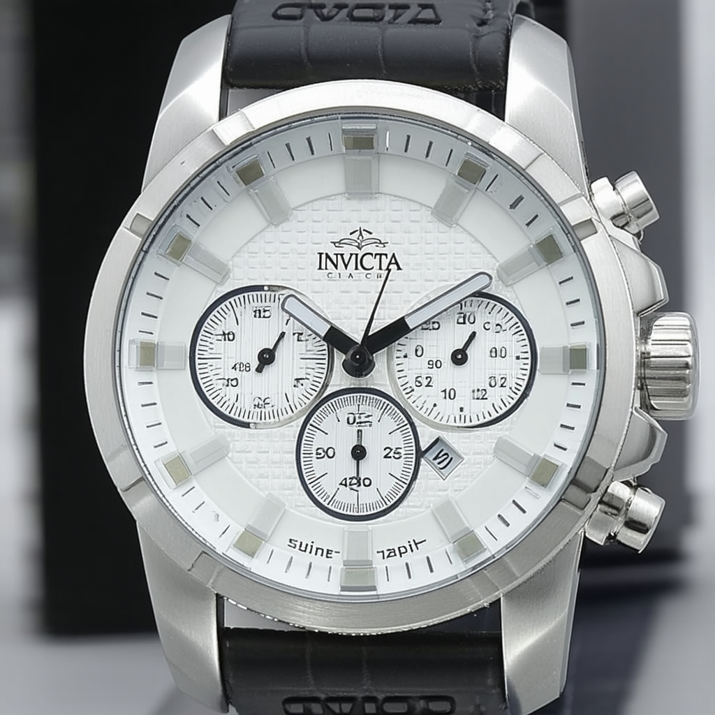 Invicta Men's "Cuadro" Analog Display Swiss Quartz Watch