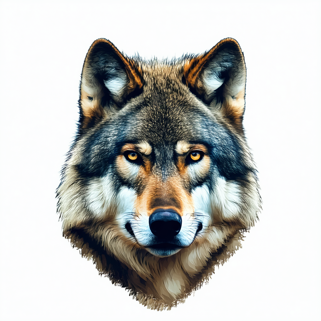 The Mountain Men's Friendly Wolf Face