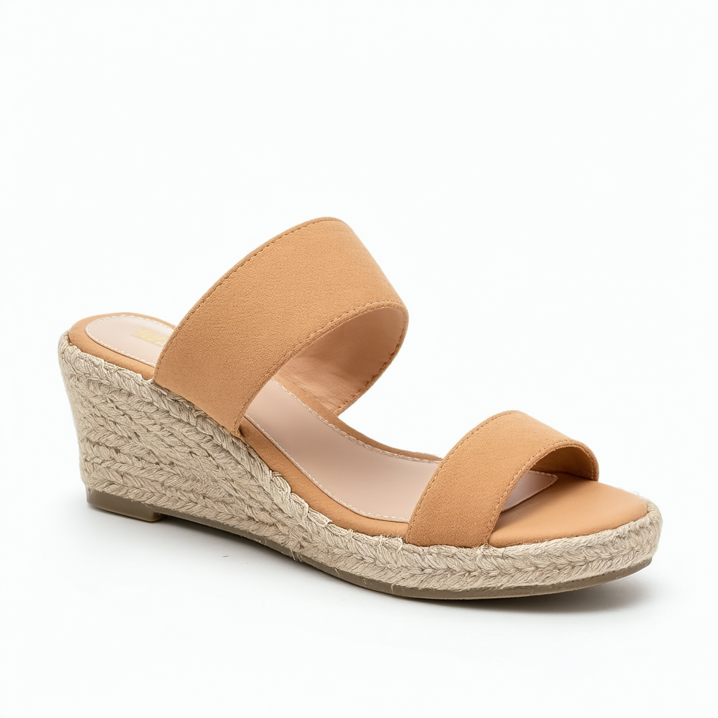 Qupid Women's Geona-02 Espadrille Wedge Sandal