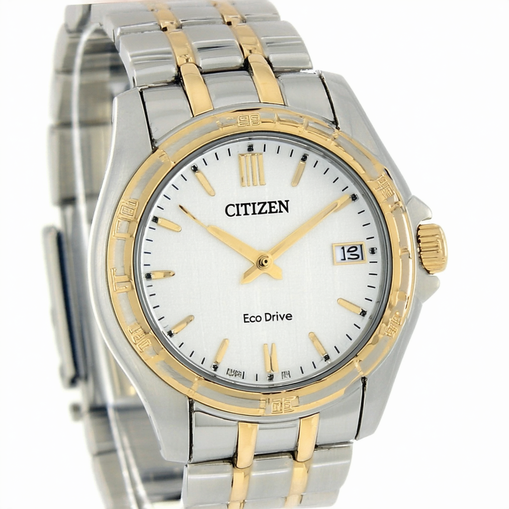 Citizen Women's EW1174-51B Eco-Drive Silhouette Two-Tone Watch