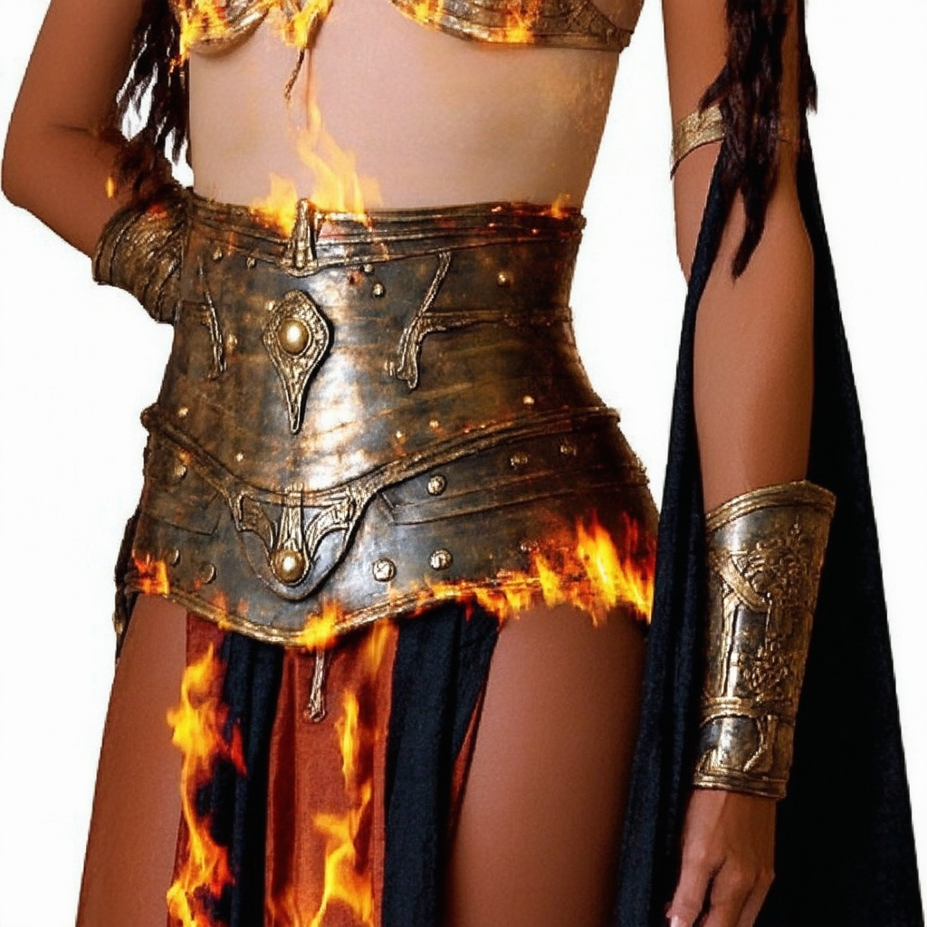 Rubie's Costume 300: Rise Of An Empire Adult Artemisia Fire Battle