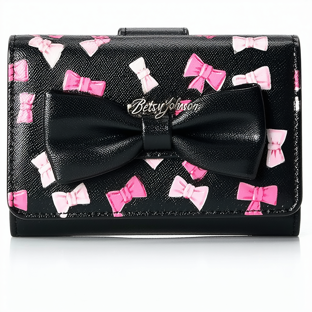 Betsey Johnson Bow-Lesque Wallet
