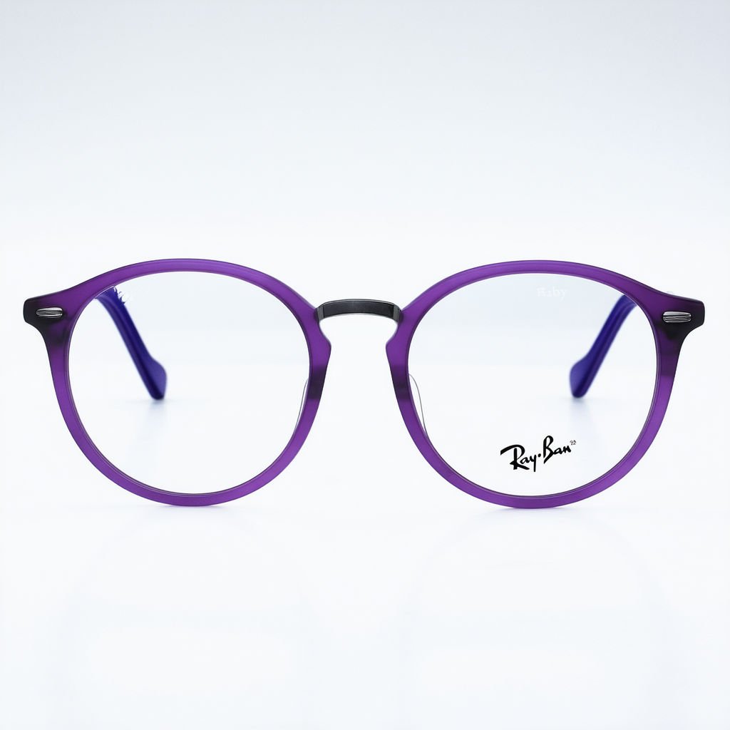 Ray-Ban RX7037-5432 Eyeglasses Violet 50mm