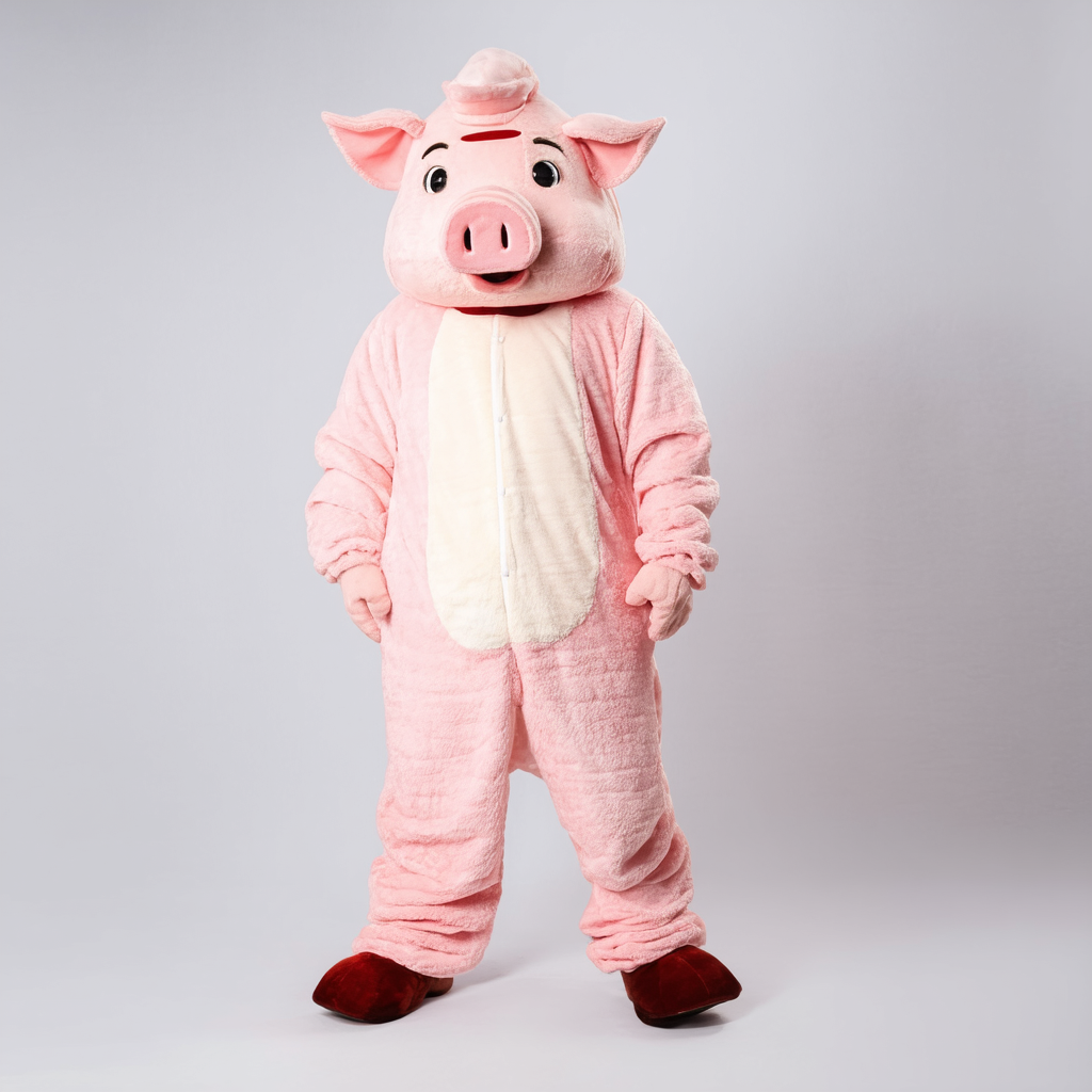 Forum Deluxe Plush Pig Mascot Costume