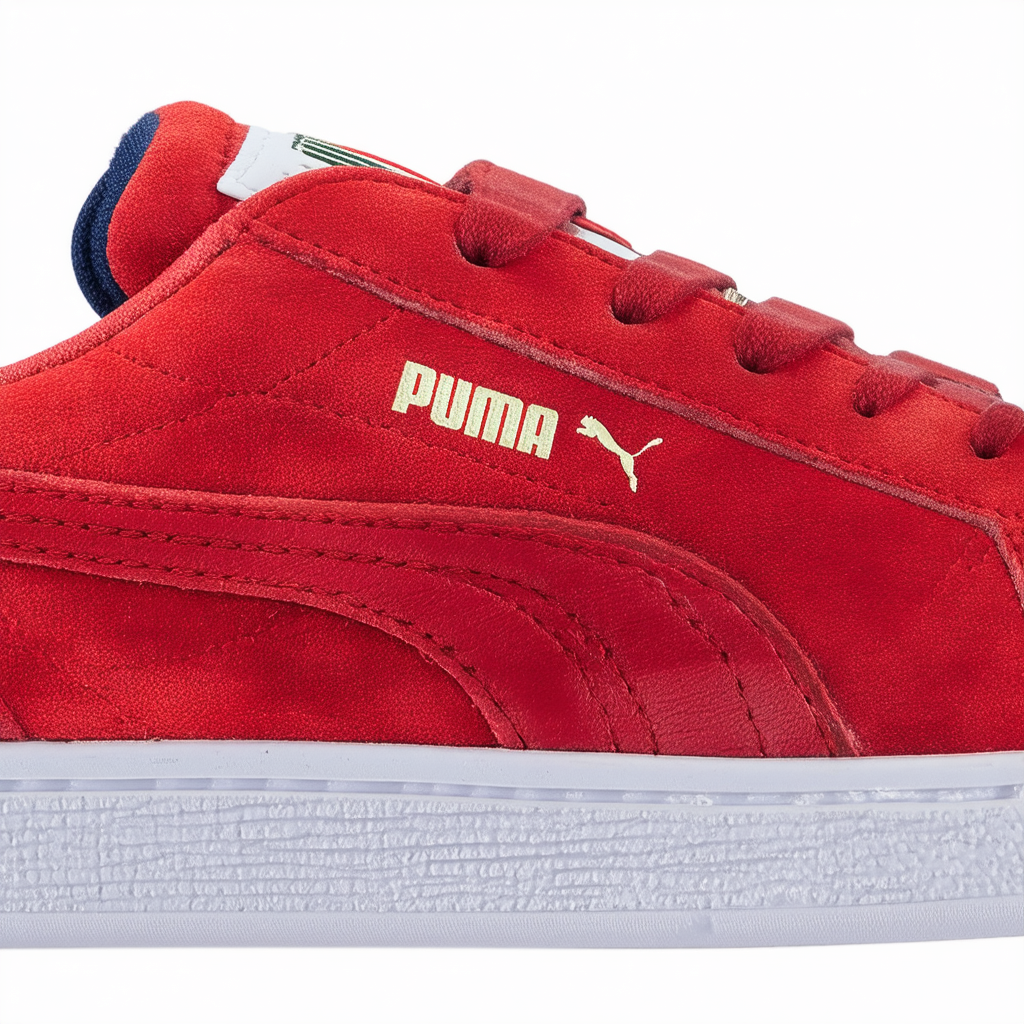 PUMA MC Shan Suede (Ribbon Red/New Navy)