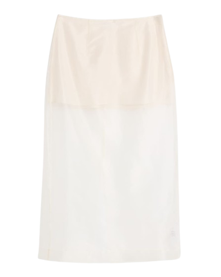 Organza Midi Skirt
