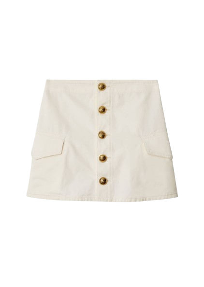 Cotton Mini Skirt