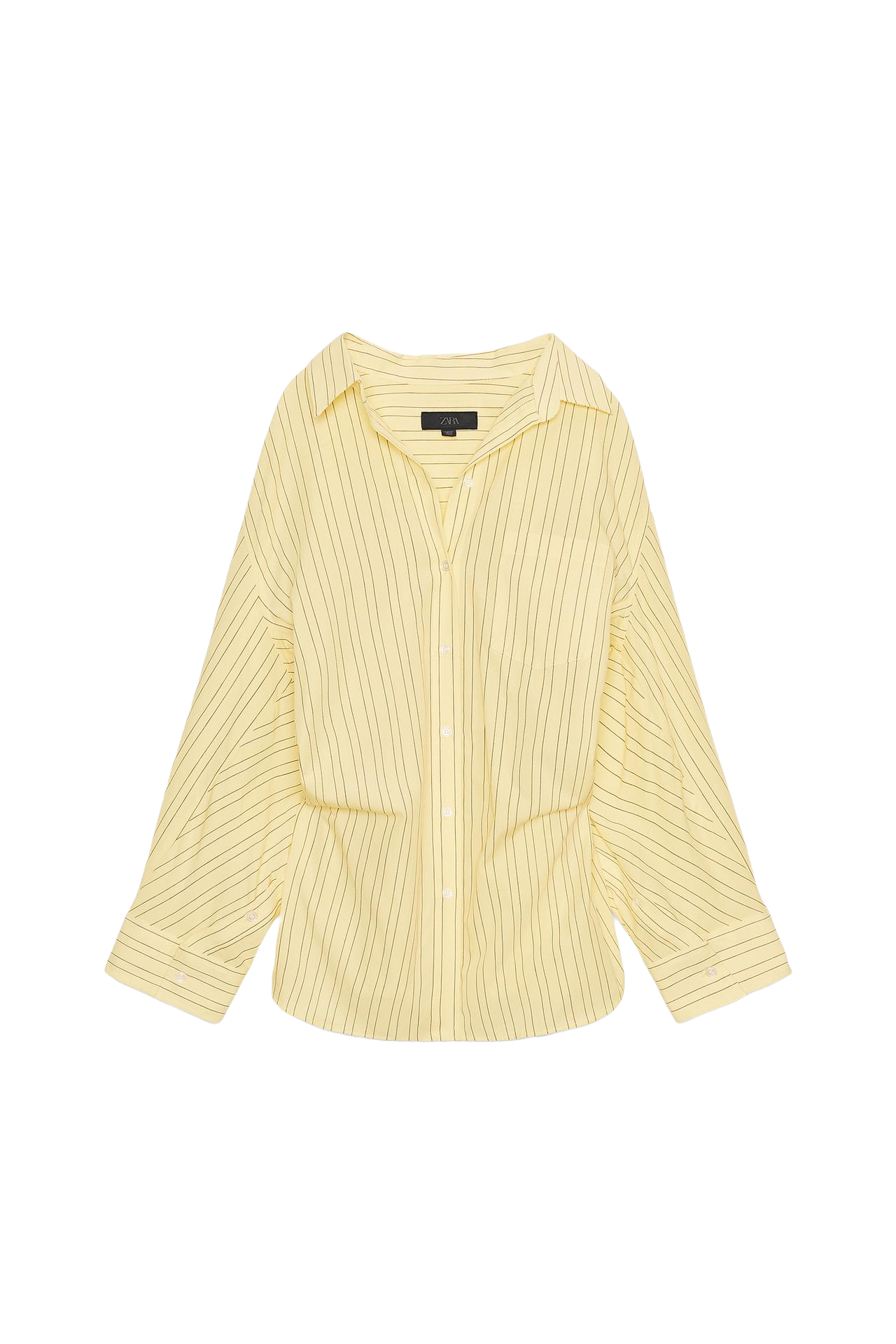 Striped Oversized Poplin Shirt