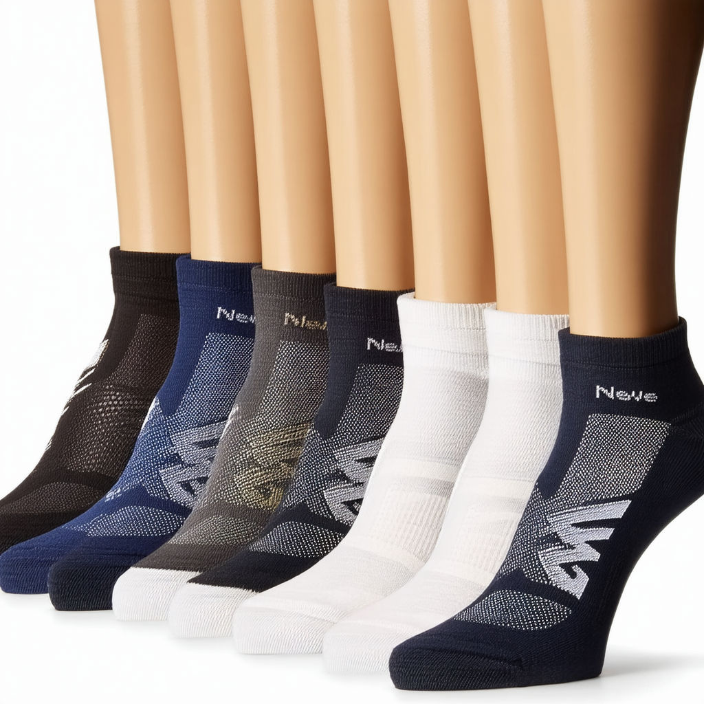 New Balance Womens 6-Pair Performance Training Crew Socks