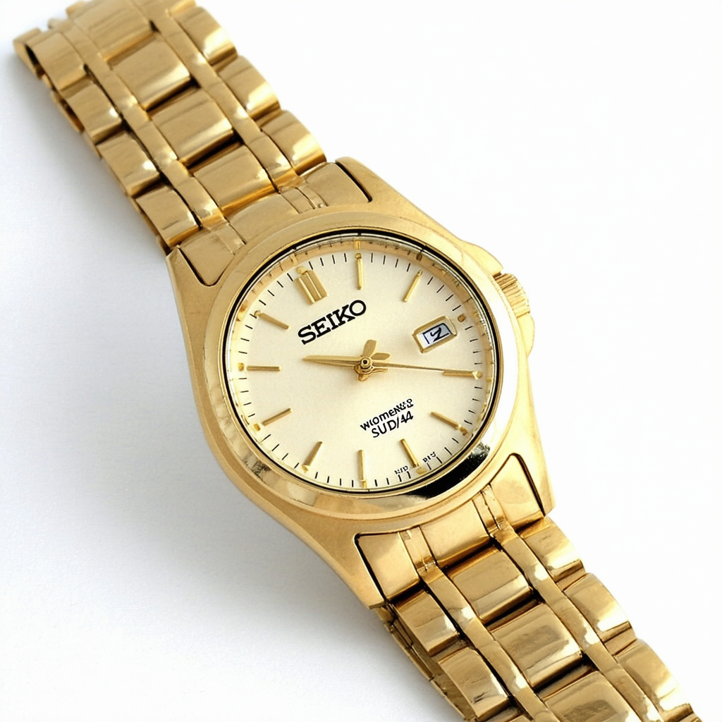 Seiko Women's SUJD42 Gold Tone Watch