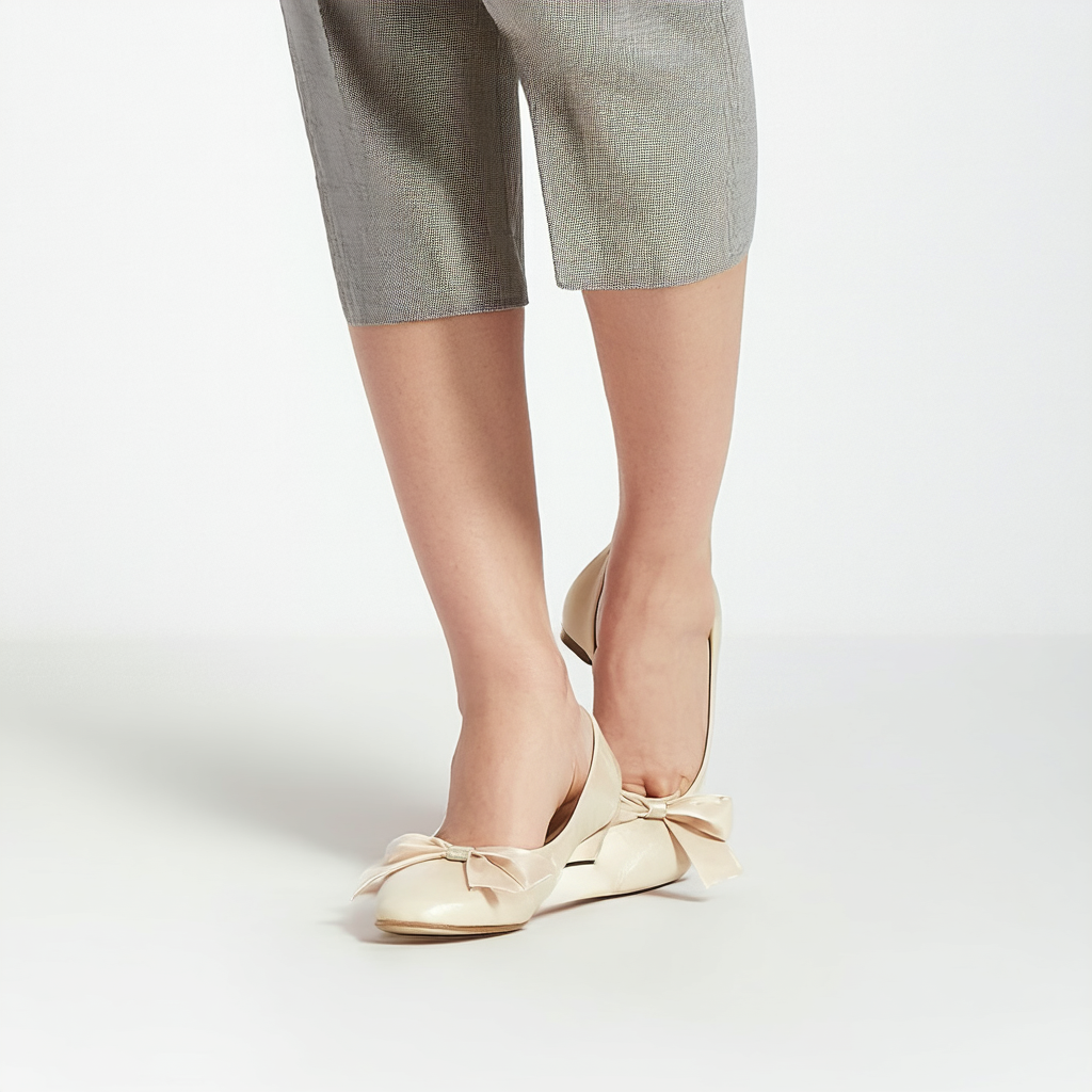 Kenneth Cole Women's Pauline Ballet Flat with Oversized Bow Detail