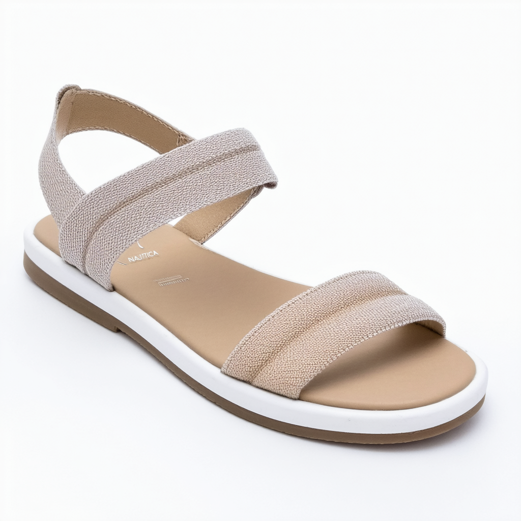 Nautica Women's Multihull Flat Sandal