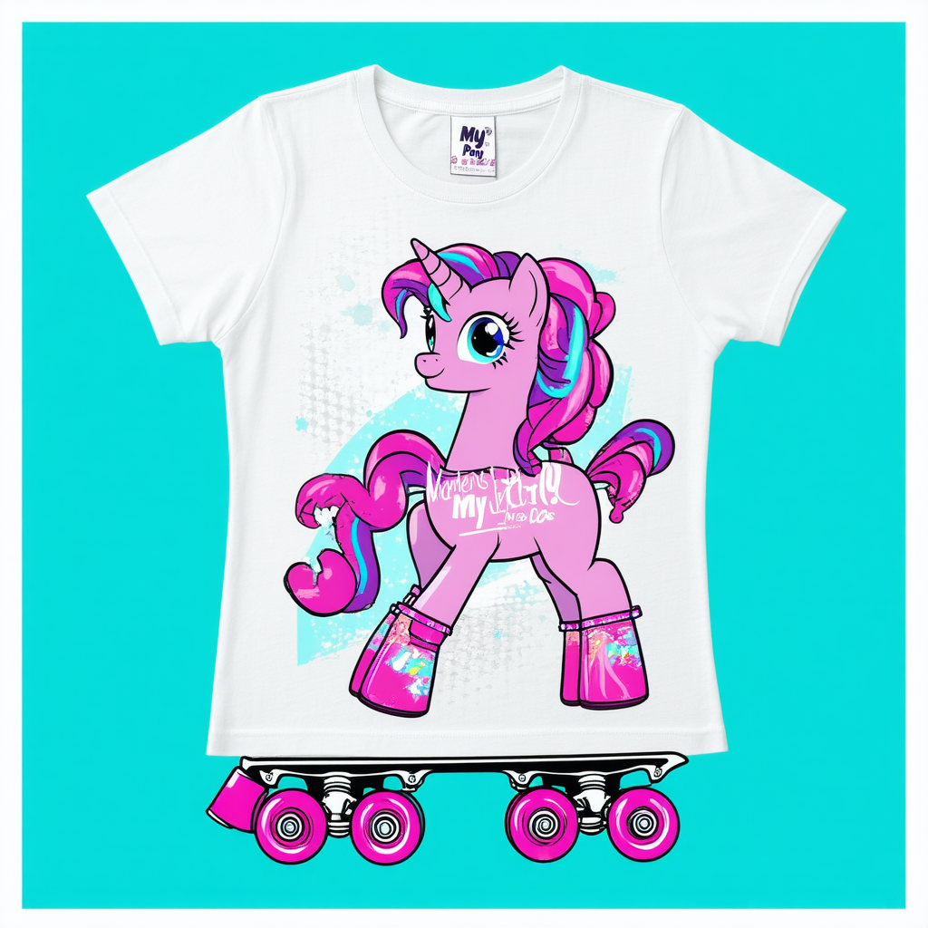 Women's My Little Pony Made in '80s Roller-Skates T-Shirt