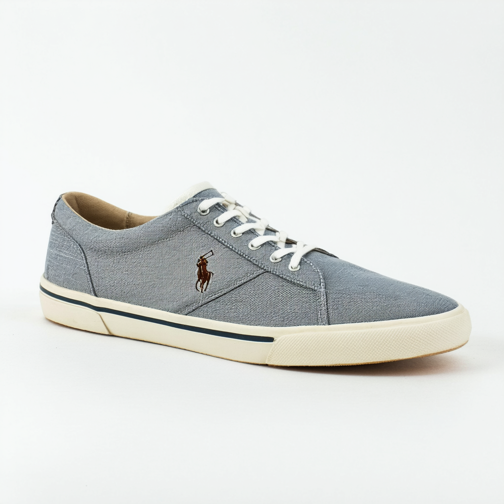 Polo Ralph Lauren Men's Vaughn Linen Fashion Sneaker