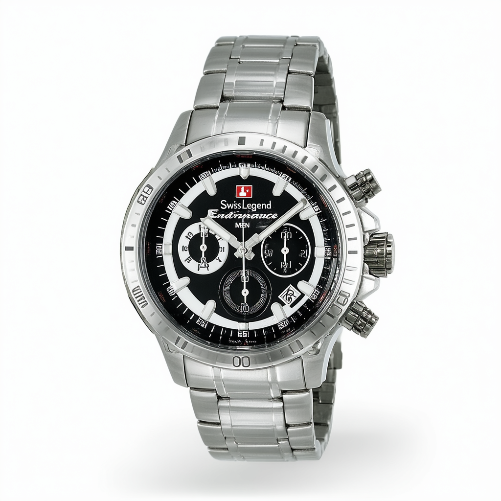 Swiss Legend Men's 10057-55 Endurance Collection Chronograph Stainless Steel Watch