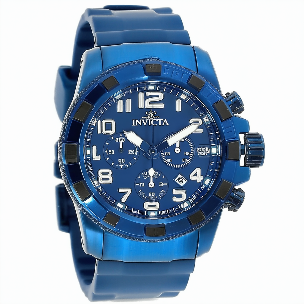 Invicta Men's 14674 Pro Diver Analog Display Swiss Quartz Blue Watch