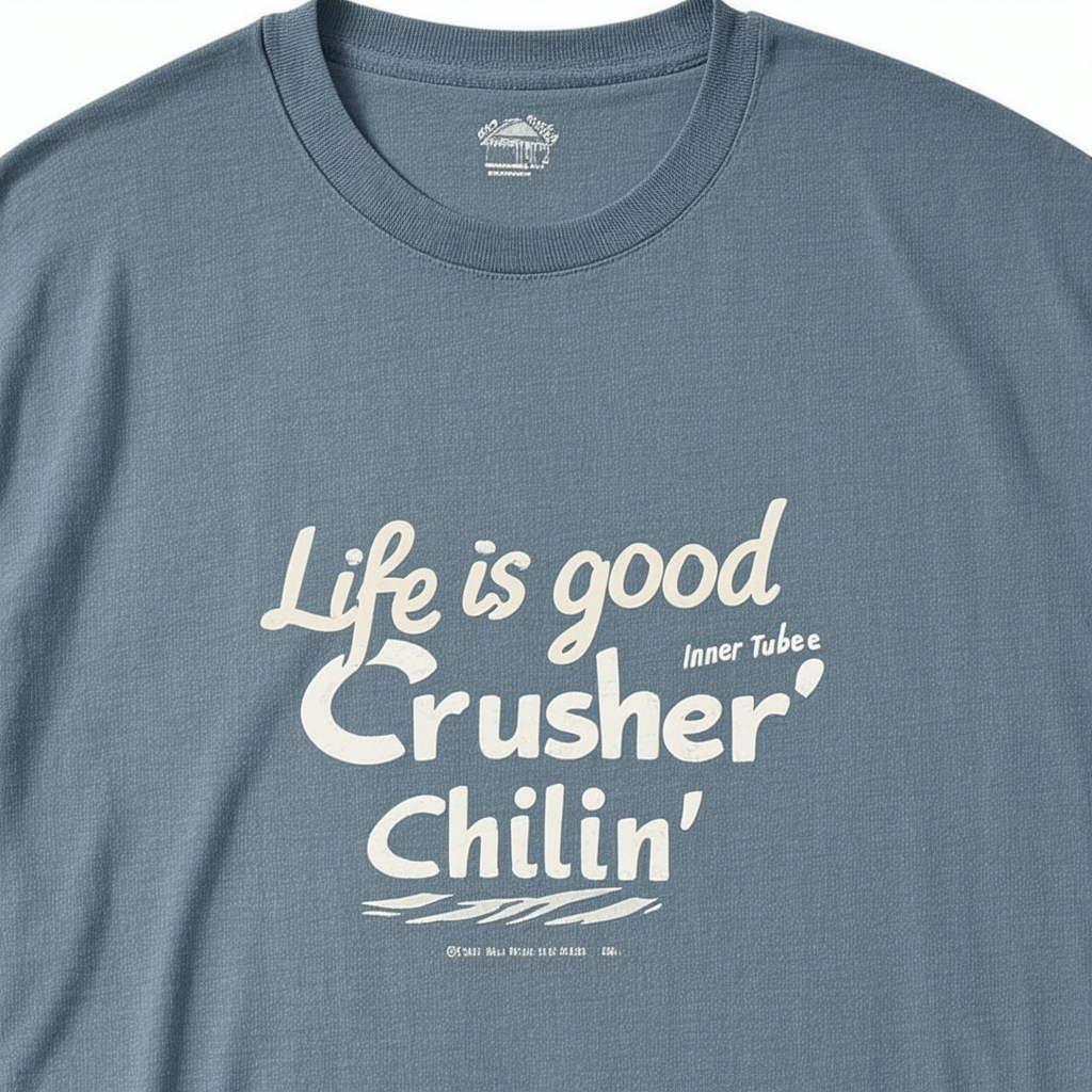 Life is Good Men's Crusher Inner Tube Chillin' T-Shirt