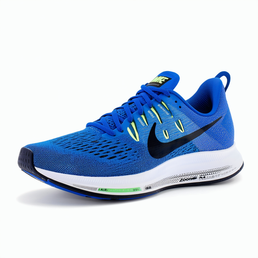 Nike Men's Air Zoom Pegasus 34 Running Shoe (9.5 D(M) US, Hyper Royal/Royal Pulse-Obsidian)