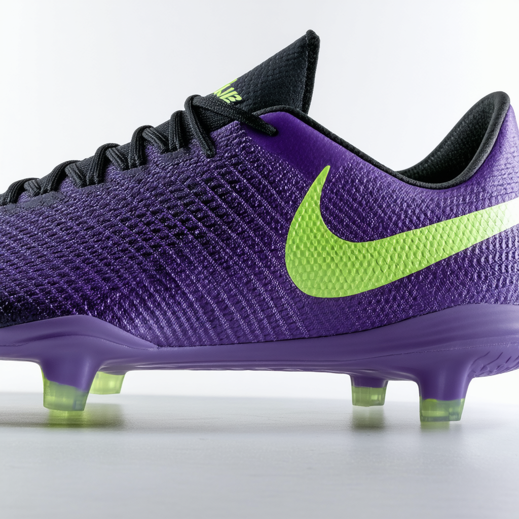 NIKE Men's Hypervenomx Pro TF - (Hyper Grape/Black/Volt) (8.5)
