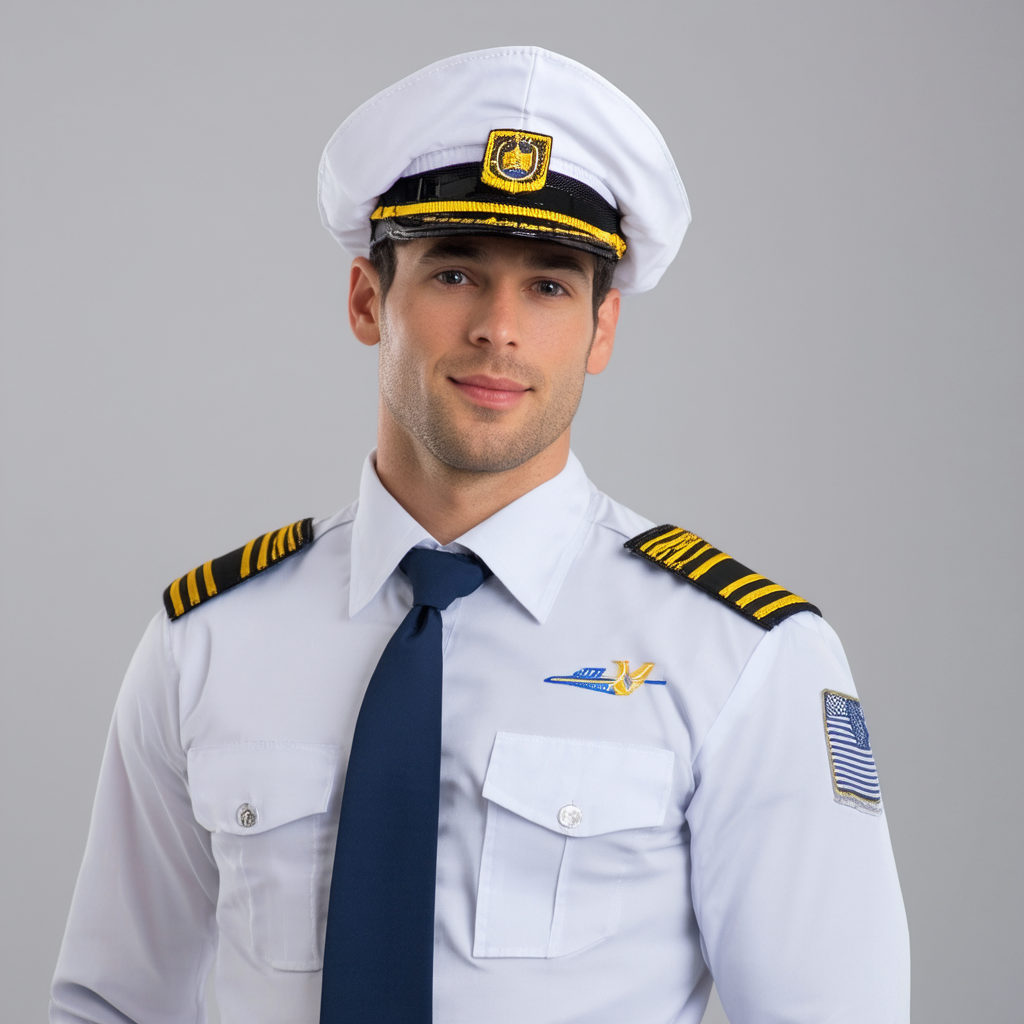 Forum Novelties Men's Co-Pilot Airline Pilot Uniform Costume