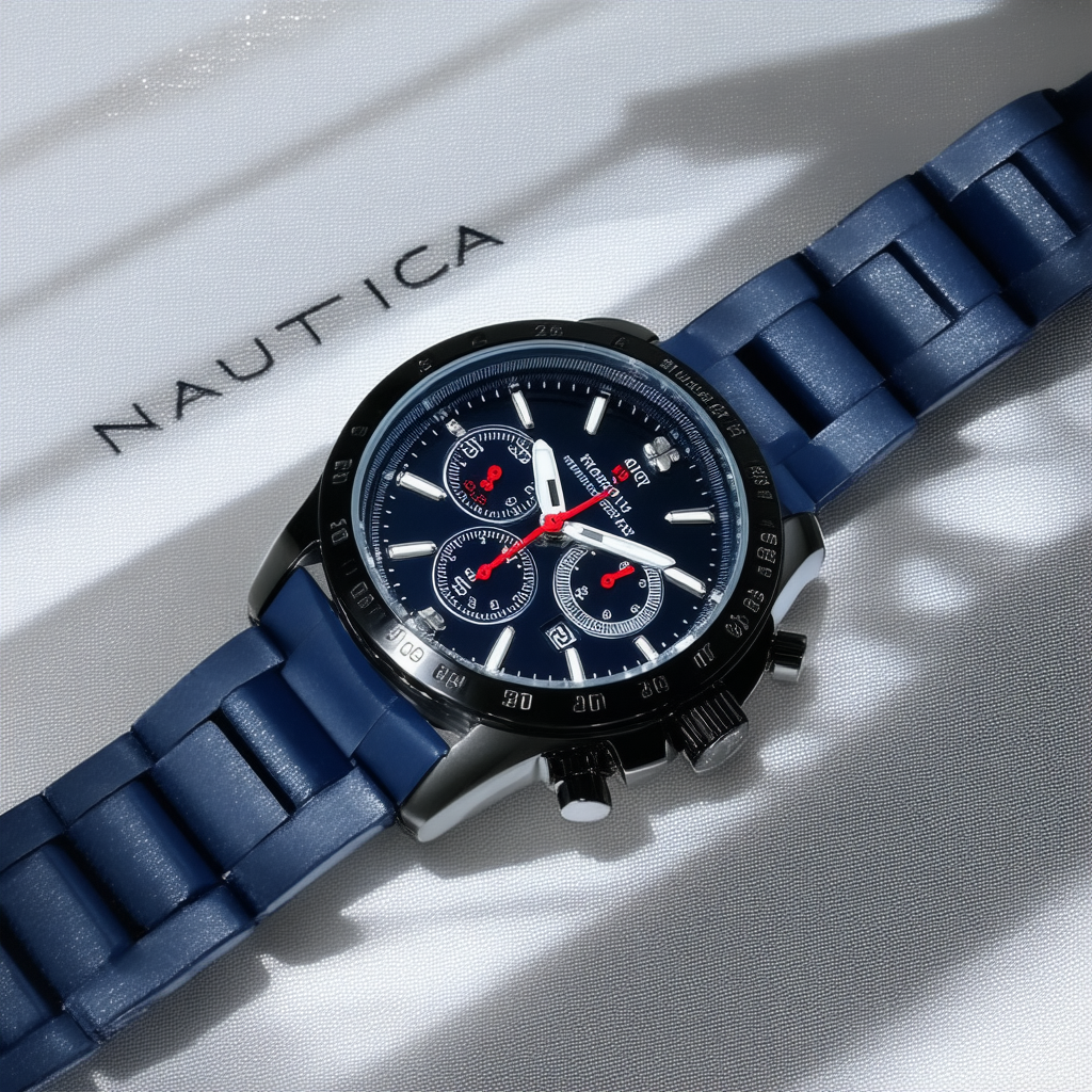 Nautica Men's N21003G Eclipse Chronograph Box Set