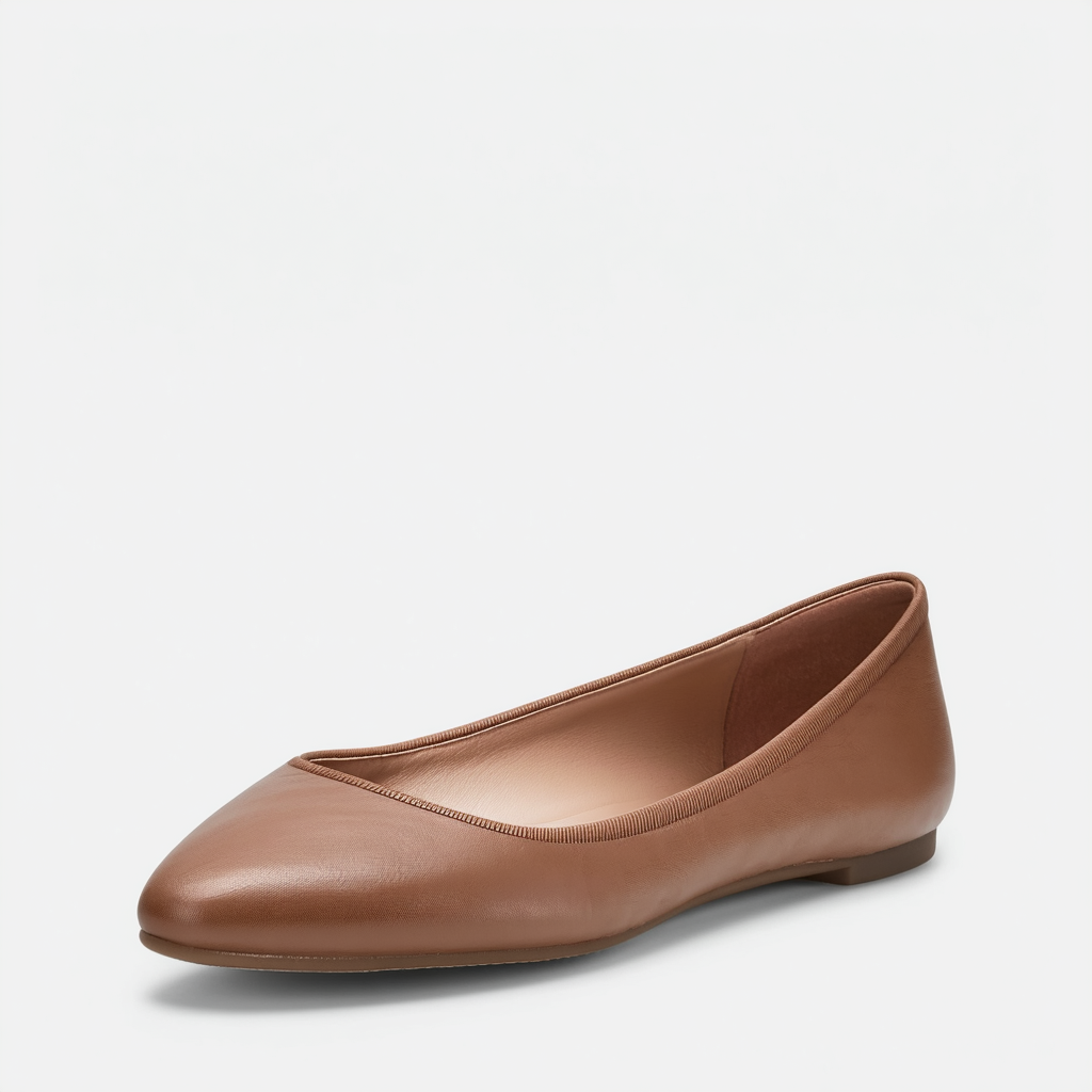 Nine West Women's Zissi Leather Ballet Flat