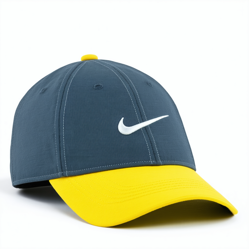 Nike Contrast Stitch Cap Armory Slate/Sonic Yellow